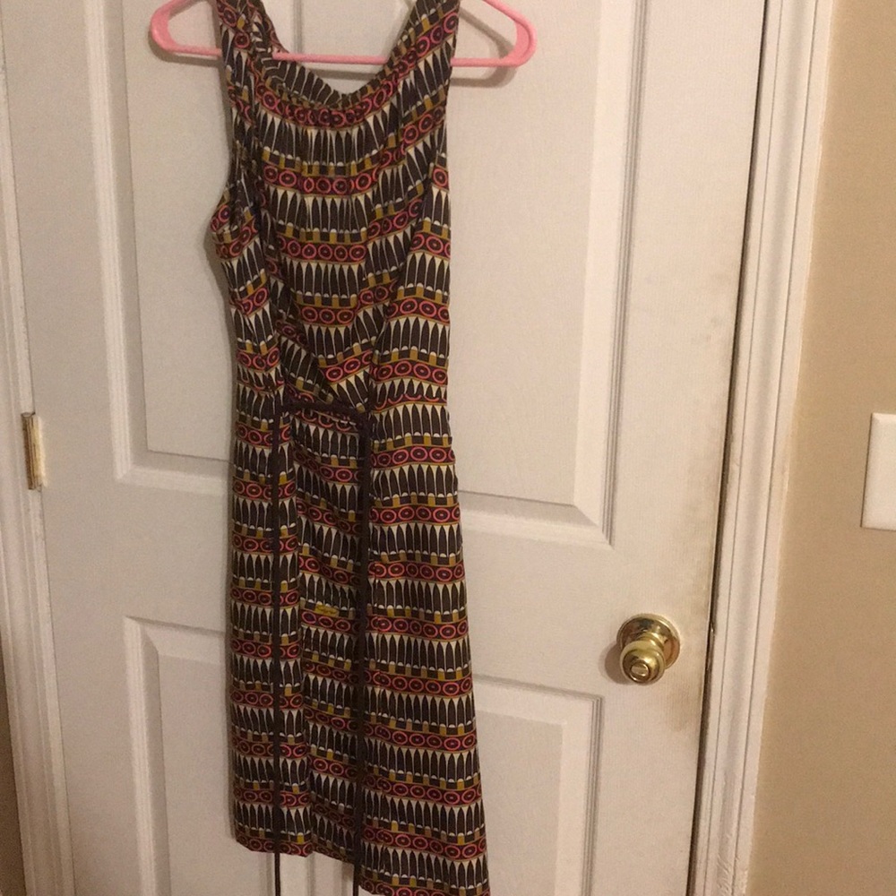 Milly patterned sleeveless dress